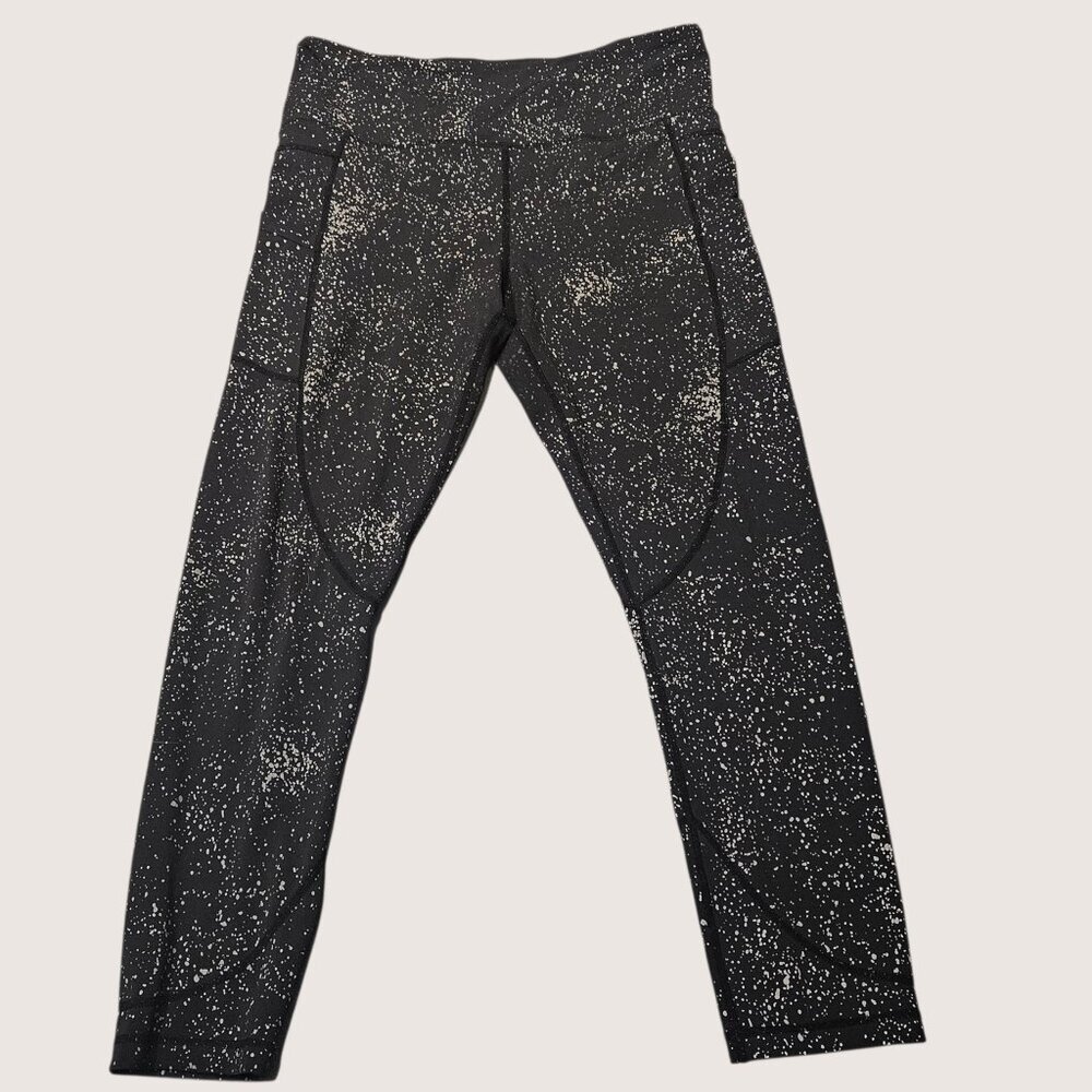 Zyia Speckled Leggings with Side Pockets - Picture 4 of 7
